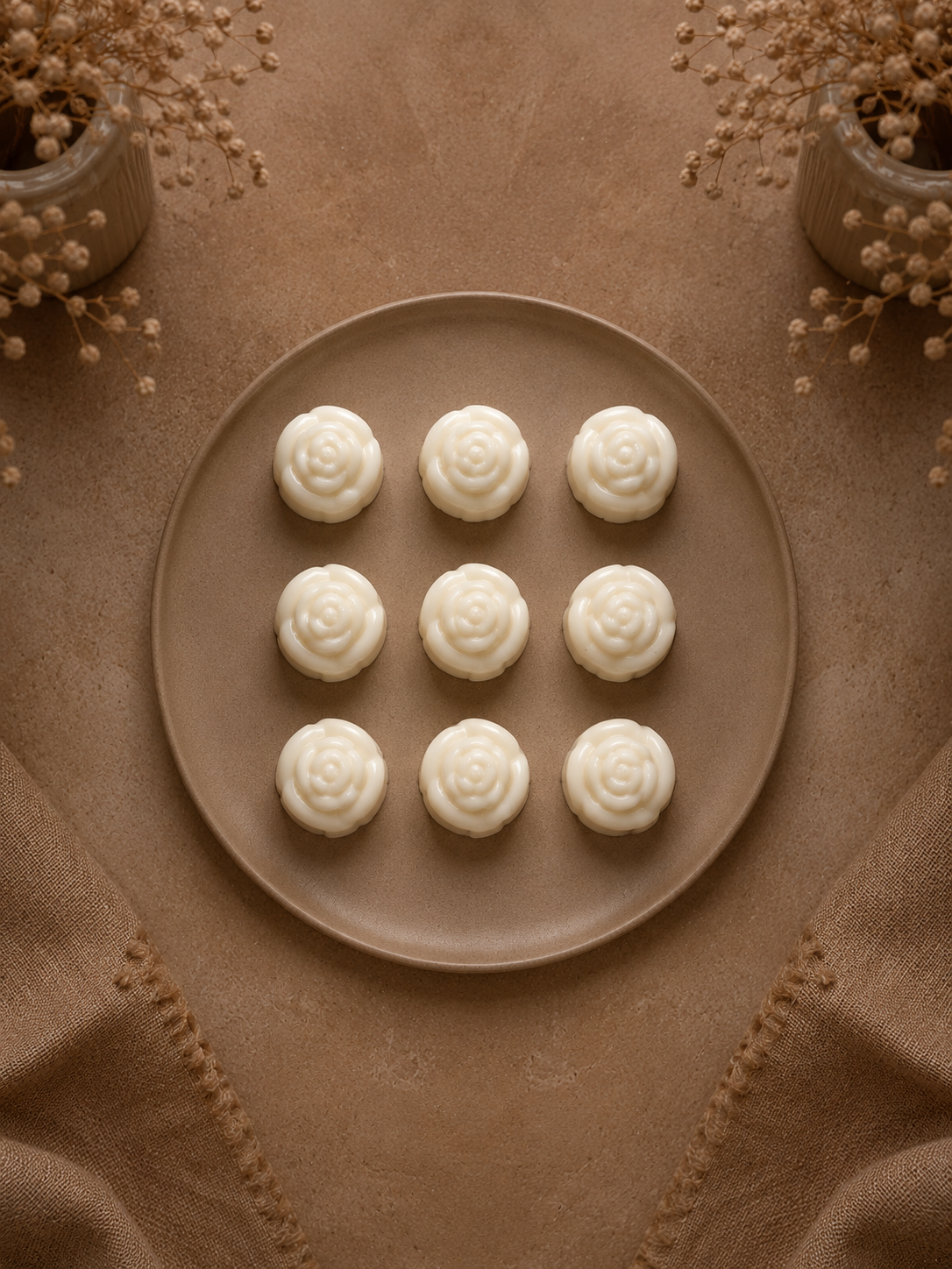 Fleur de lune (5 pièces)